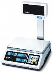 Купить весы торговые cas er-jr-30cbu (30кг,10г) электронные – цена от завода, доставка до двери | RuOborudovanie.ru