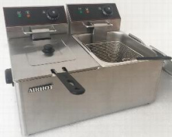 Купить фритюрница airhot ef6+6 на 12л, 5квт, настольн. электр. – цена от завода, доставка до двери | RuOborudovanie.ru