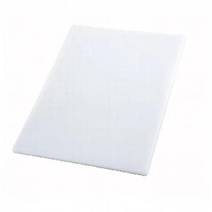 Доска разделочная пластик 40X30Х0,8См белая