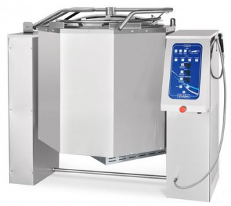 Котел пищеварочный Abat КПЭМ-250-ОМ2 арт.11000018910 с миксером, опрокид., вся нерж.
